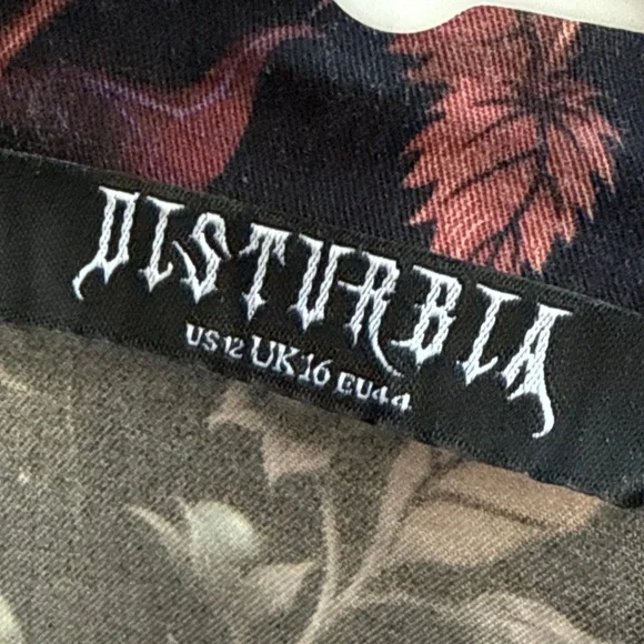 Floral Black Button Down Dress - Picture 6 of 10